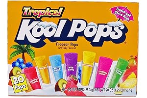 Kool Pops Banana Popsicles: A Delicious Treat for a Refreshing Summer Getaway