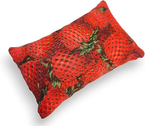 Vista 13 de Emery - Alfiletero para costura, relleno de arena abrasiva, hecho a mano en Estados Unidos (2 x 3 pulgadas, flores en negro)