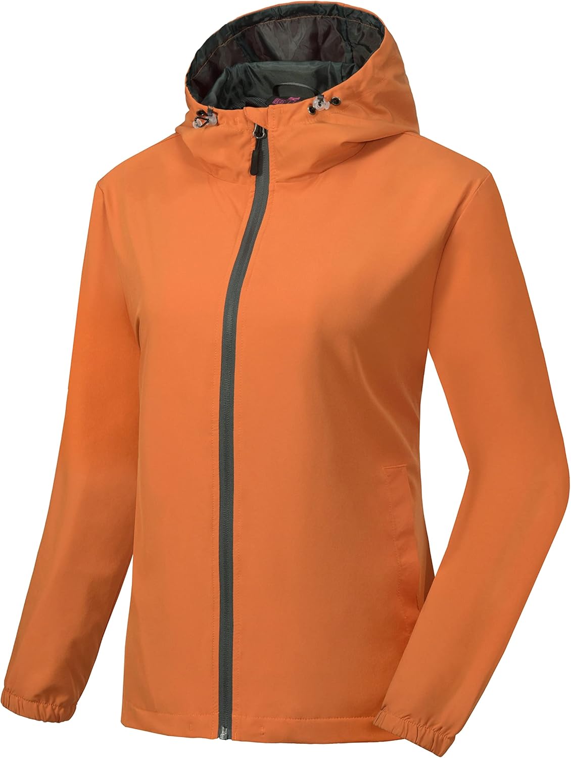 Little Donkey Andy Women's Lightweight Windbreaker Jacket Breathable Windproof Jacket Hiking Running Golf UPF50+