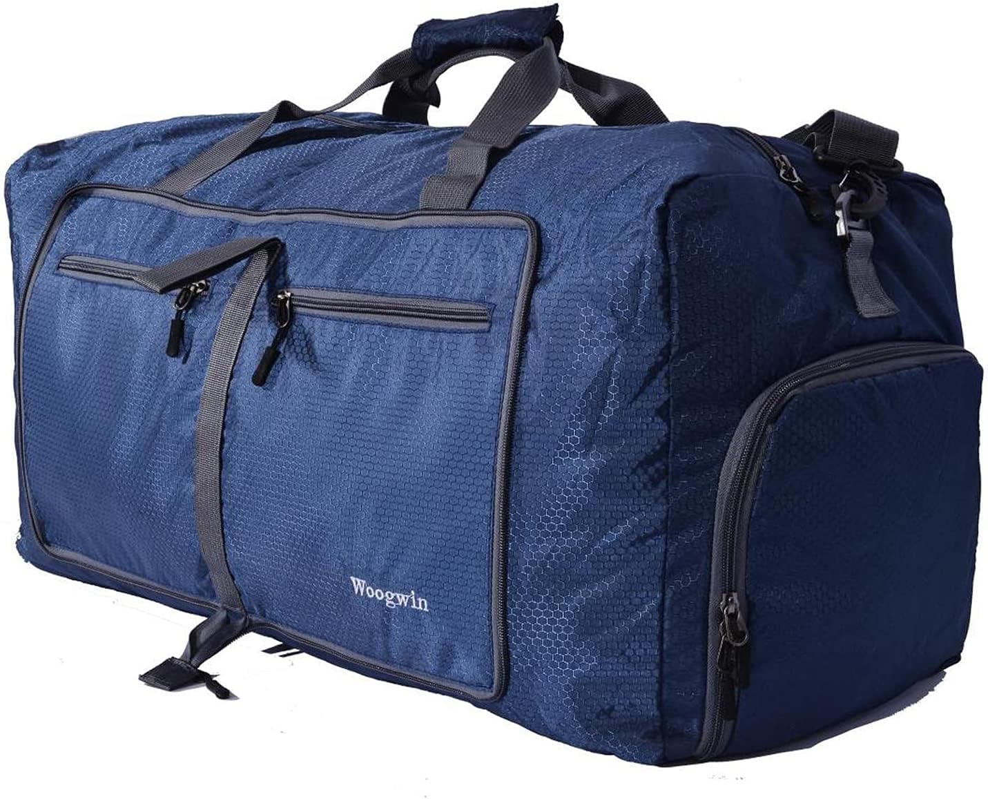 60L Foldable Travel Duffle Bags for Men Women Large Holdall Waterproof Overnight Weekend Bags for Gym Luggage