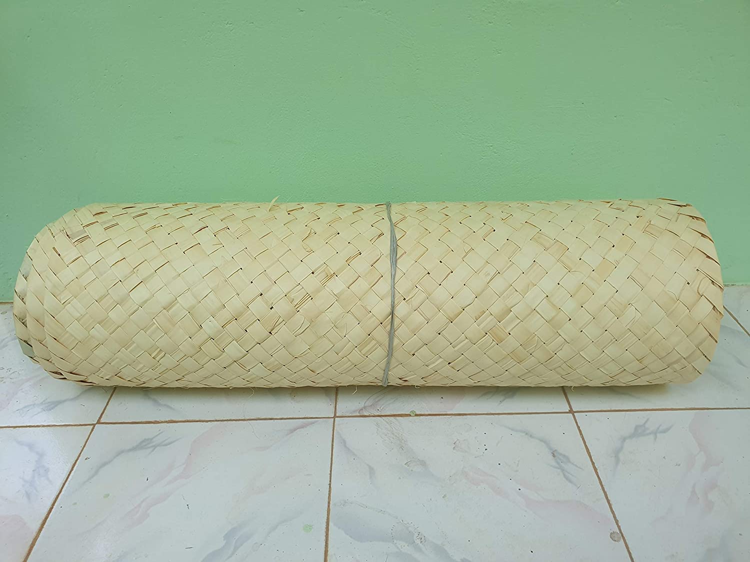 Palmarian White Leaf 1 Mat/Chataai for Sleeping, Puja, Meditation, Yoga etc. 27" x 54" chatai mat (B0CCRVNXVP) Amazon Price History, Amazon Price Tracker