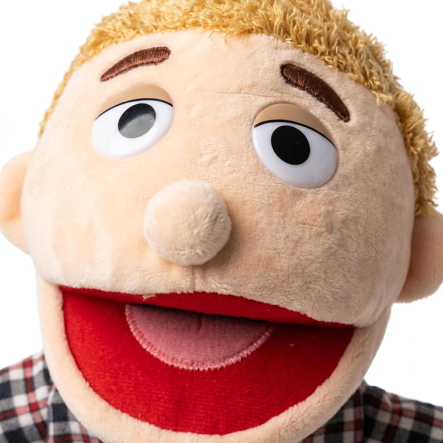 Family Hand Puppets Role-Playing Storytelling Hand Puppet for Kids (Dad)