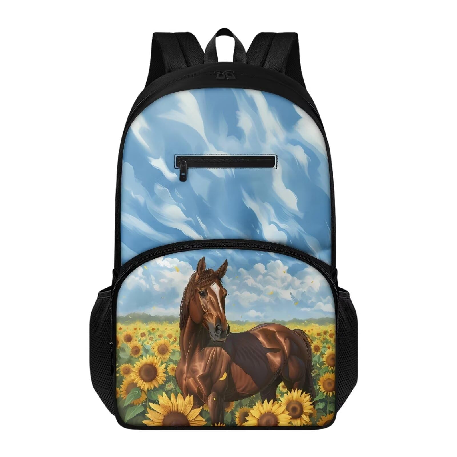 POLERO Mochila de dinosaurio para niños y niñas, mochila escolar de 17 pulgadas, ligera, mochila casual