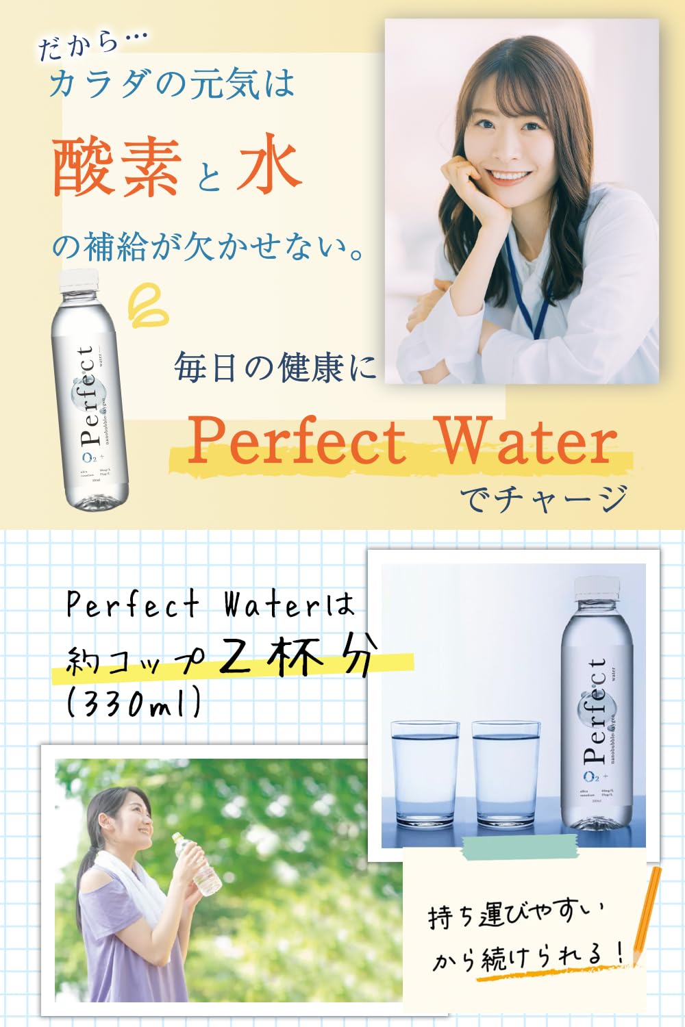 Amazon.co.jp: 【Perfect water】 パーフェクトウォーター 飲む酸素 水