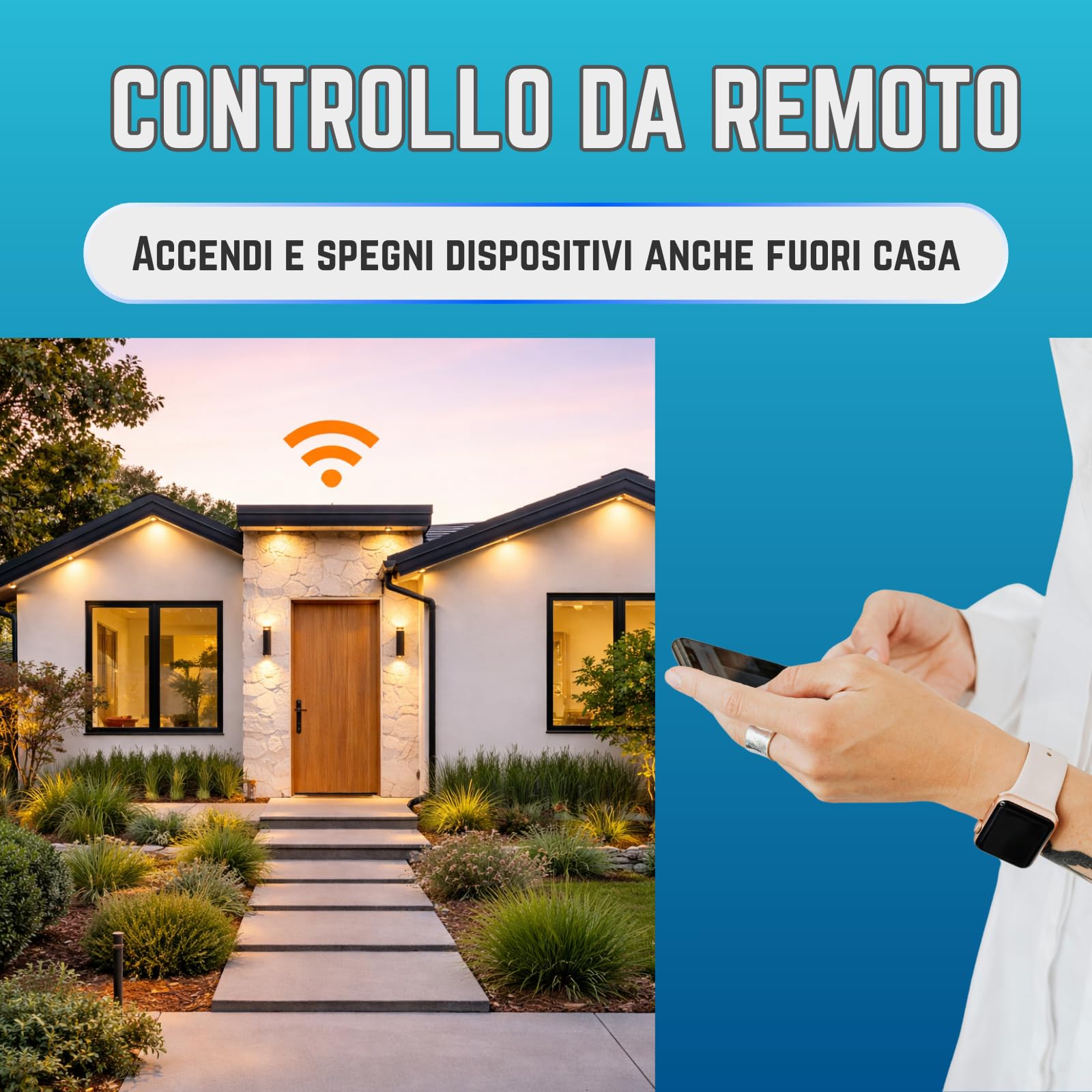 4 Stück Smart WiFi Steckdose 16 A mit Verbrauchsüberwachung, kompatibel mit Alexa und Google Home, 3680 W 2,4 GHz, Timer und Fernbedienung App Smart Life, intelligente Steckdose mit