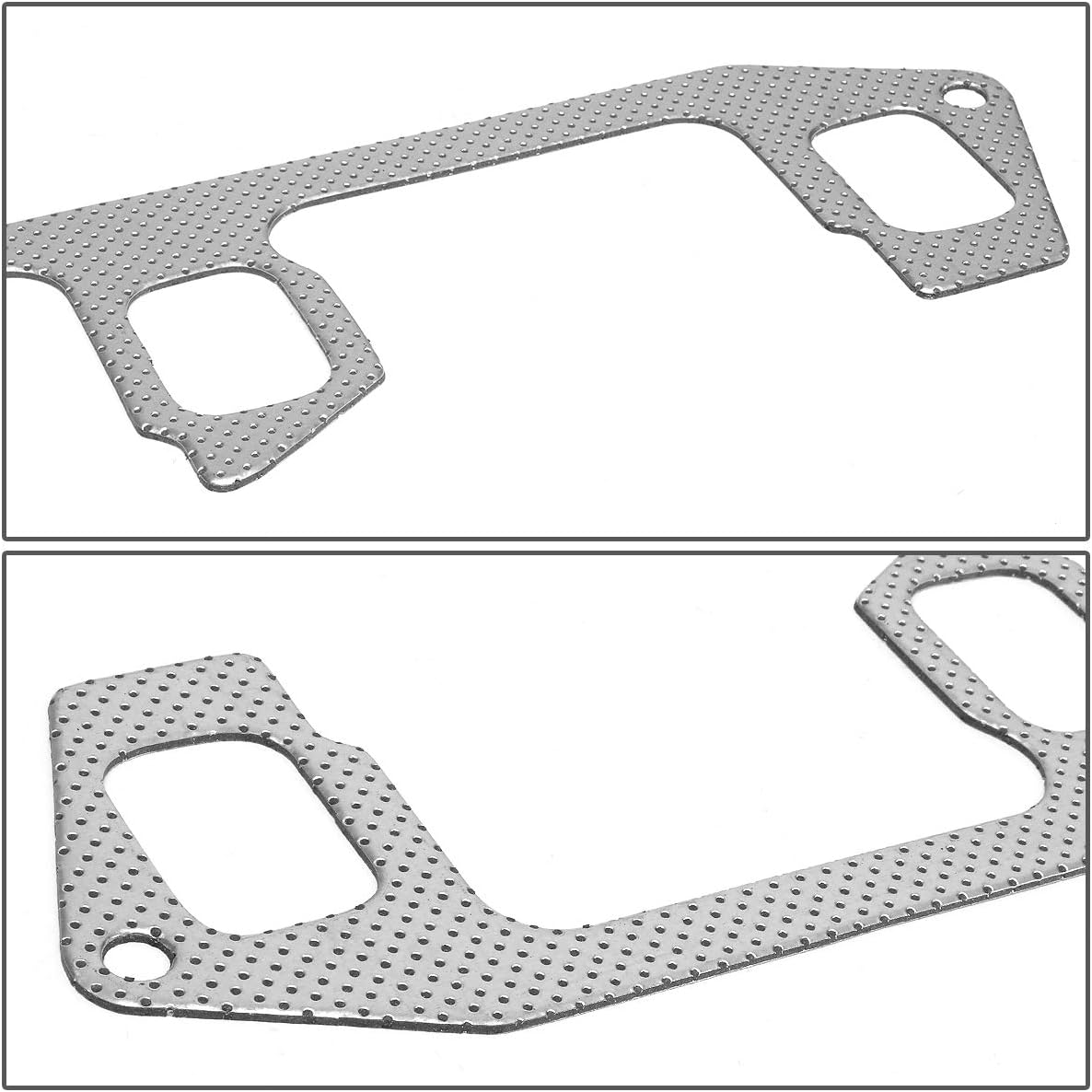 DNA Motoring GKTSET-JEEP81+YP Aluminum Exhaust Manifold Header Gasket Set Replacement