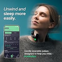 Vista 2 de Pulsetto FIT Wellness Wearable con soporte para el nervio vago – Tecnología Neuro patentada para relajación, equilibrio del estrés, enfoque y sueño