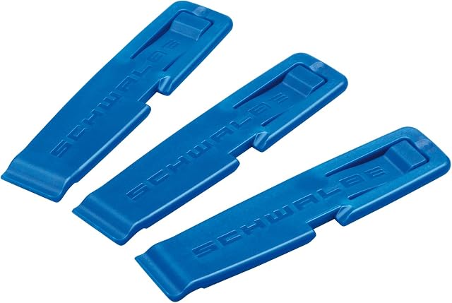 Schwalbe Unisex 1847 Zestaw Łyżek do Opon, Niebieski, 3 Sztuki
