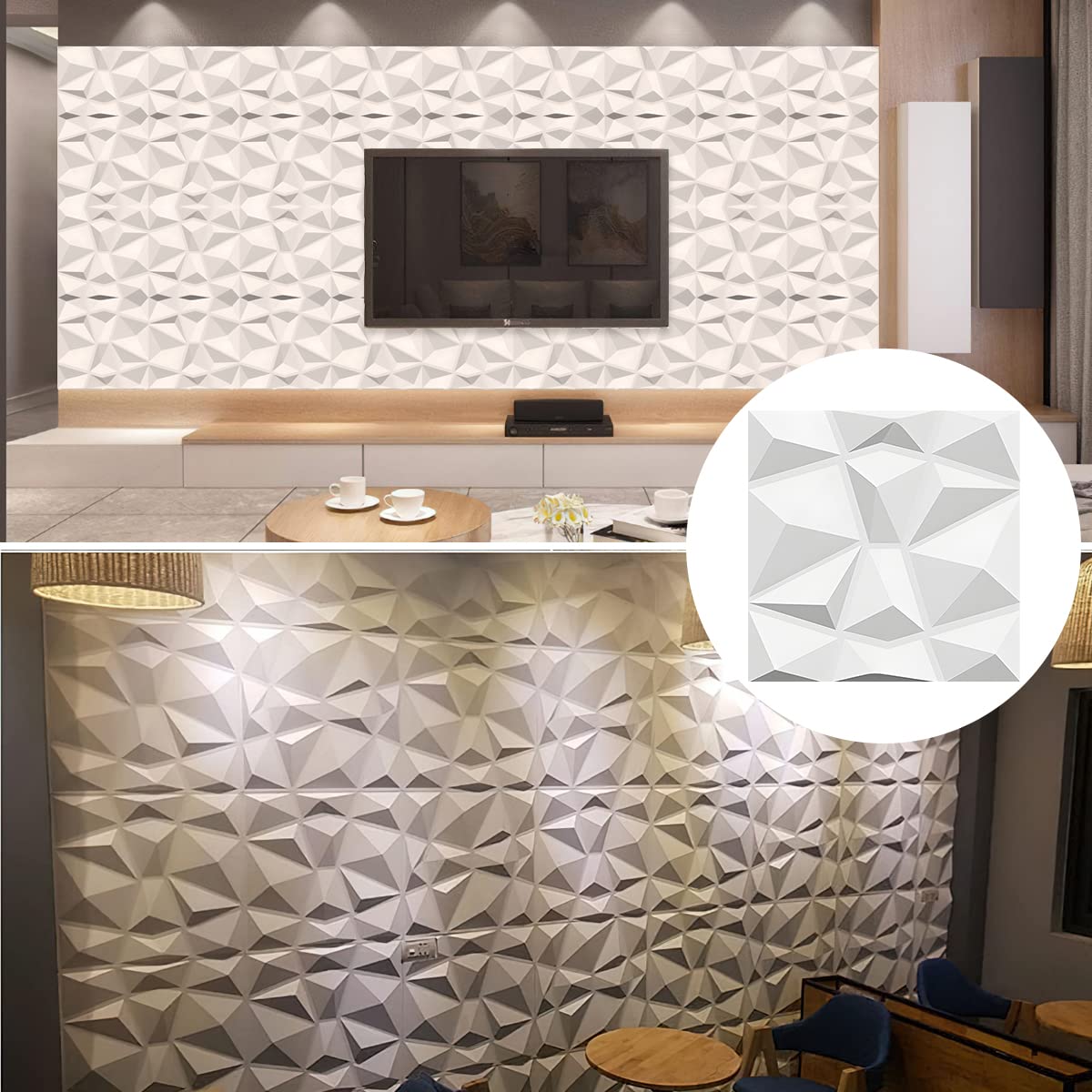 Panel Herramientas Pared Panel De Pared 3D De 30 X 30 Cm Para Renovación De  Paredes Adhesivo Para Pared 3d Arte De Azulejos Habitacion Bano Techo Pvc Para  Pared De Fondo En, image size:1200x1200