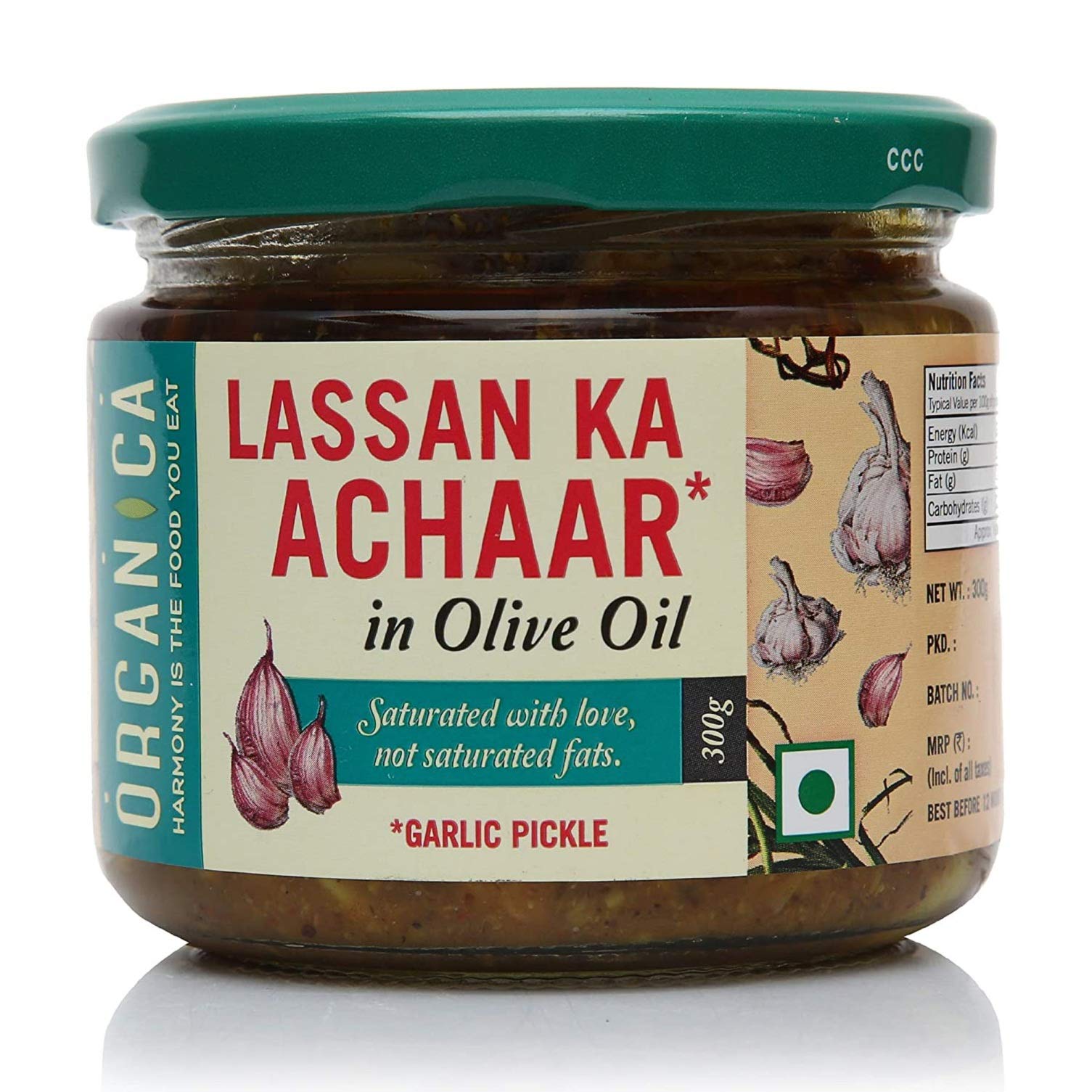 See full amazon price history chart for Organica Homemade Garlic Pickle Lasun Achaar in Olive Oil 300gm Organica Homemade Garlic Pickle Lasun Achaar in Olive Oil 300gm (B07DNBFP99) Amazon Price History, Amazon Price Tracker