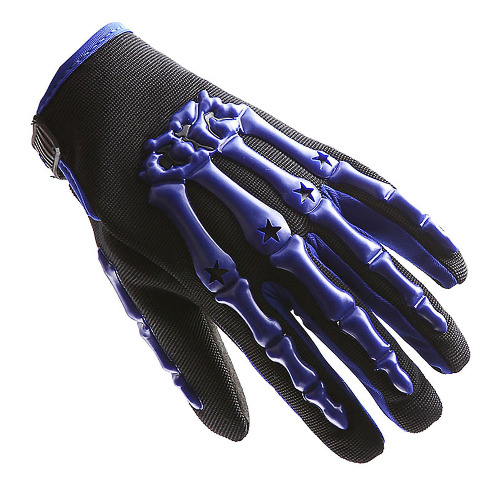 1Storm Youth Motocross Gloves Motorcycle BMX MX ATV Dirt Bike Bicycle Skeleton Cycling Kids Gloves