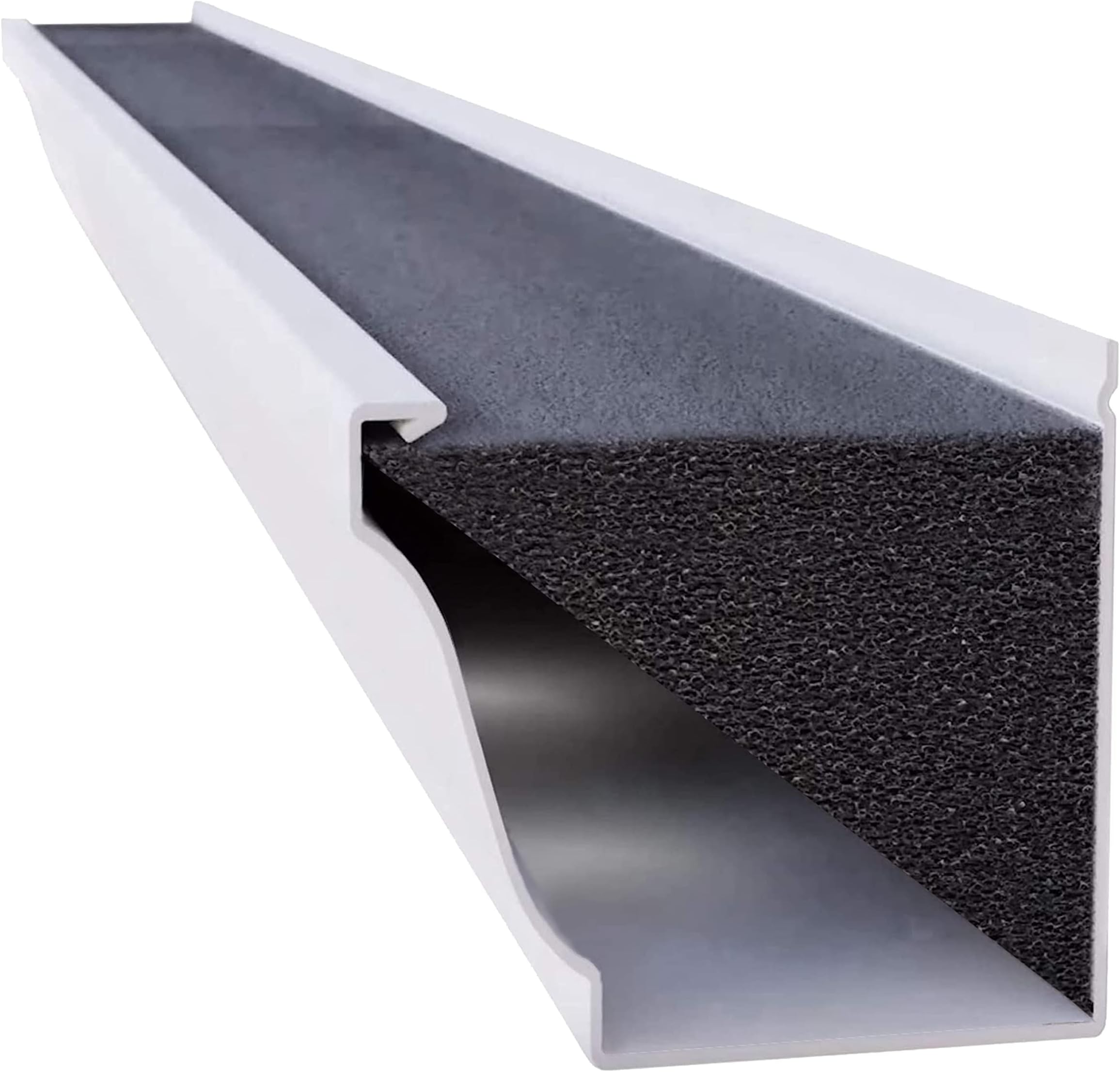 GutterStuff GS-K5-36box-DS Foam Gutter Filter Insert, 5-Inch, Gray