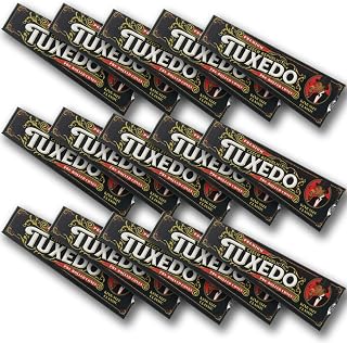 TUXEDO Premium King Size Classic Cones with Tips & Packing Sticks Included (Pack of 15, 3 Cones per Pack, 1.5-inch, Natural)