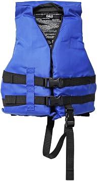Life Jacket Paddle Vest; Coast Guard Approved Type III PFD Life Vest Flotation Device; Jet ski, Wakeboard, Hardshell Kayak Life Jacket; Ideal Extra Vest for Pontoon Boat