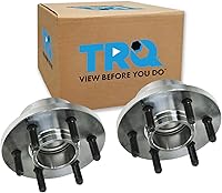 Vista 246 de TRQ Par de conjunto de cubo de cojinete de rueda delantera izquierda derecha, 2 piezas compatible con Lexus GX460 2003-2009 GX470 2003-2023 Toyota