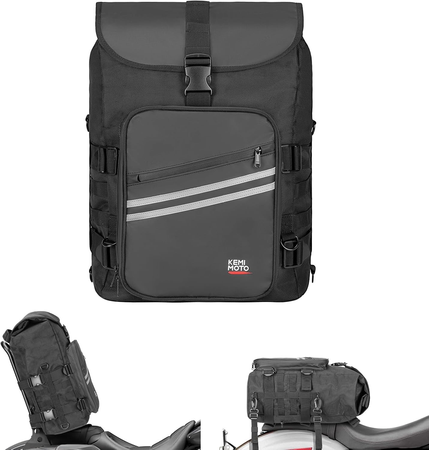 KEMIMOTO(ケミモト) オートバイ シーシーバーバッグ ツーリング