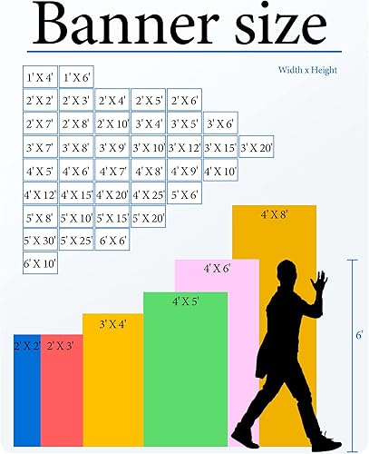 Miniatura 3 de Pancartas y letreros de vinilo personalizados para negocios al aire libre, pancarta personalizada con texto de logotipo para fiestas de cumpleaños