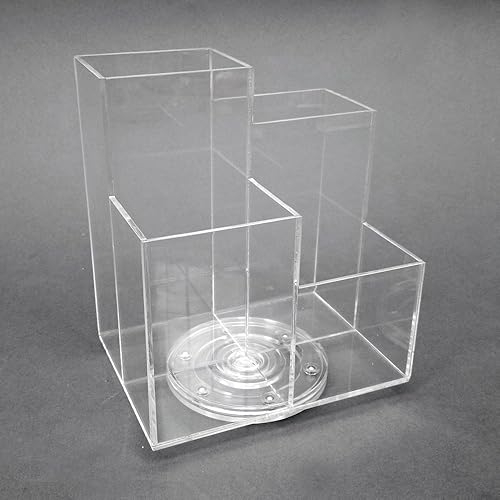 Miniatura 4 de OnDisplay Bandeja organizadora de cosméticosmaquillaje de acrílico giratoria Sky