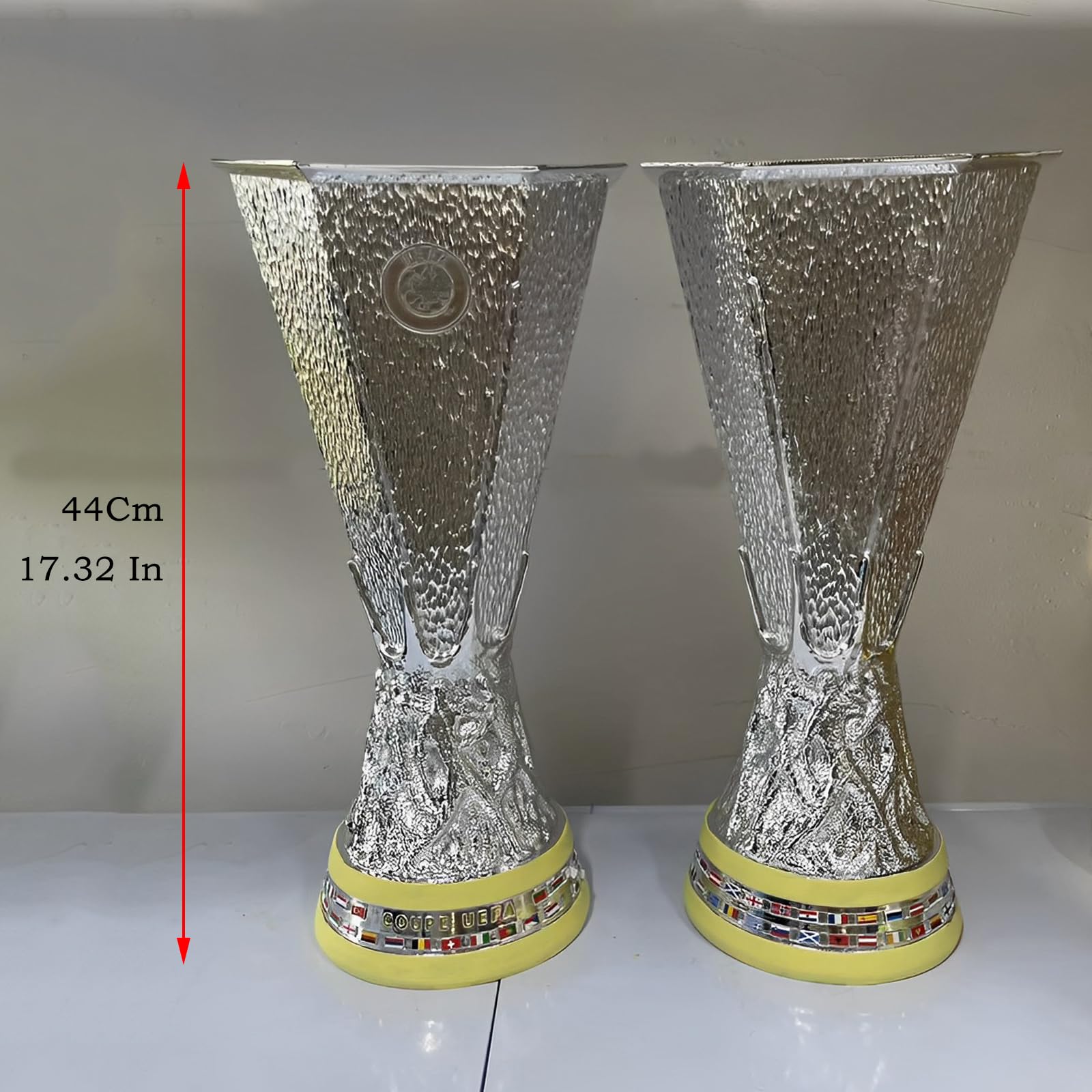 Trofeo Europa Football League Réplica Trofeos de Campeones de Clubes de Fútbol