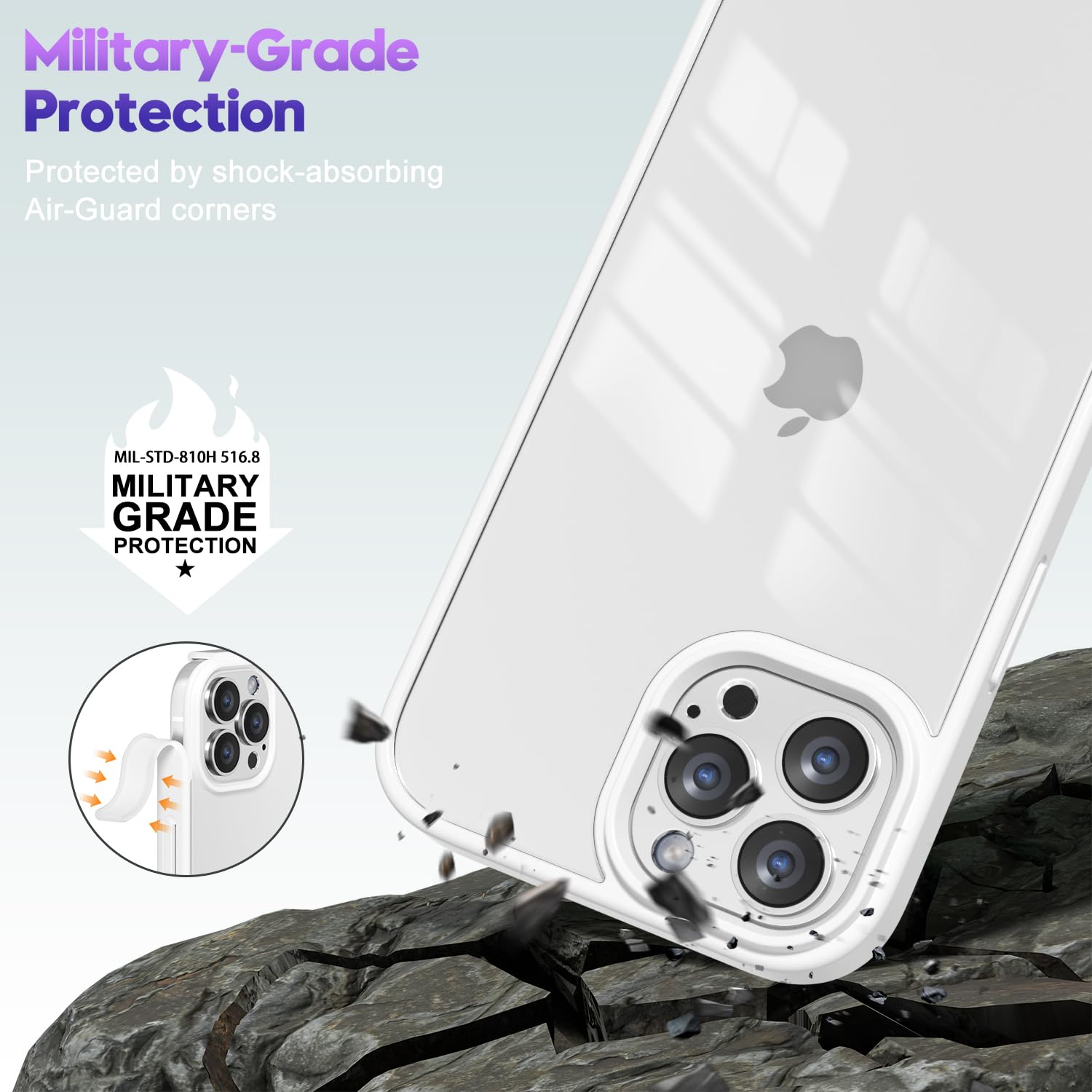 Amazon.com: oakxco Thin Slim Clear case for iPhone 12 Pro Max