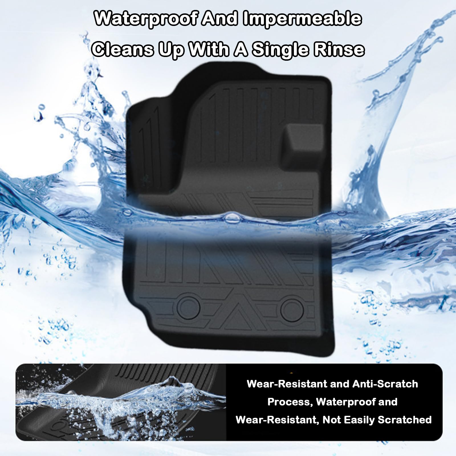 All Weather Floor Mats for 2016-2019 Chevy Cruze No Fit 2016 Cruze Limited Chevy Cruze Floor Mats 1st — view 4