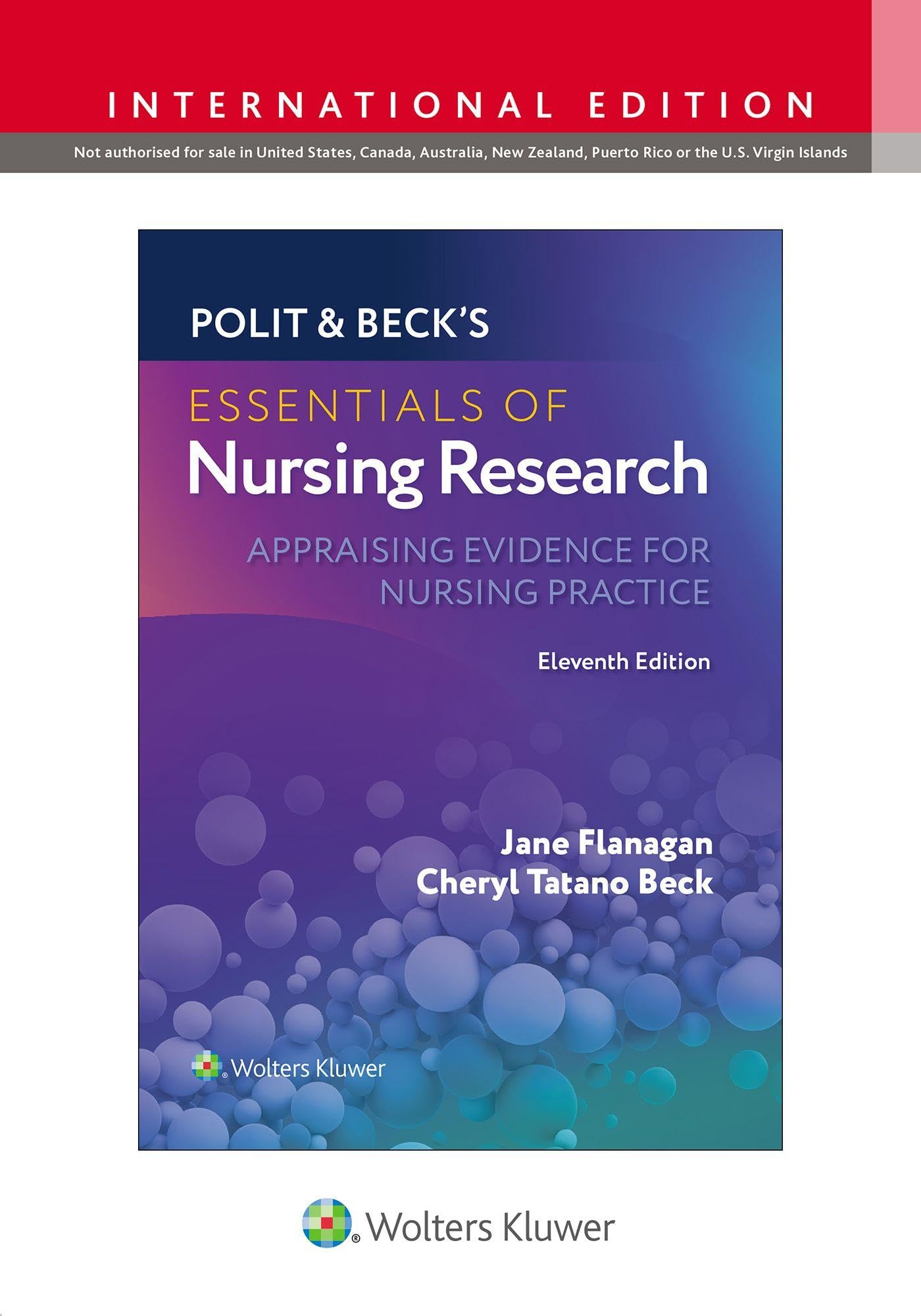 Polit & Beck's Essentials of Nursing Research
