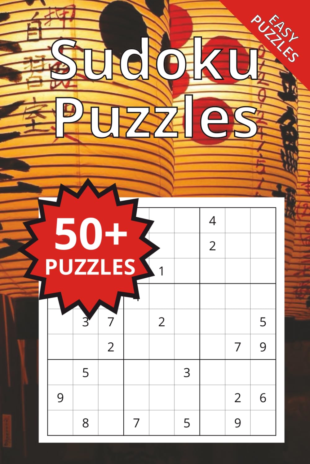 Sudoku Puzzles: Easy Sudoku Puzzles | 6x9 Inches | 120 Pages | 50+ Puzzles | Solutions Included