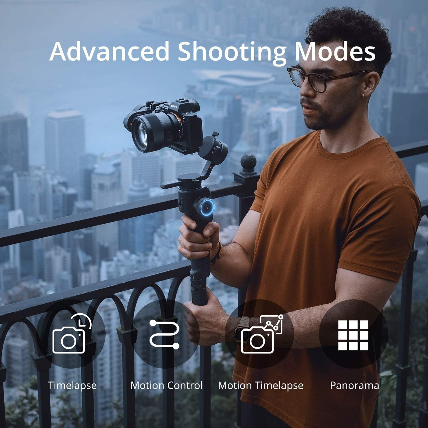 Buу 1 gеt 1 🔥 MOZA AirCross 2 Pro 3-Axis Handheld Gimbal Stabilizer with iFocusM Follow Motor and ARCA Quick Shoe, Compatible DSLR and Mirrorless Camera