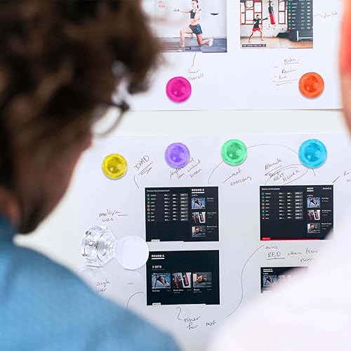 Miniatura 7 de 112 imanes de alfiler para nevera, imanes de refrigerador fuertes para pizarra blanca, pequeño y lindo pin magnético decorativo, para calendario de