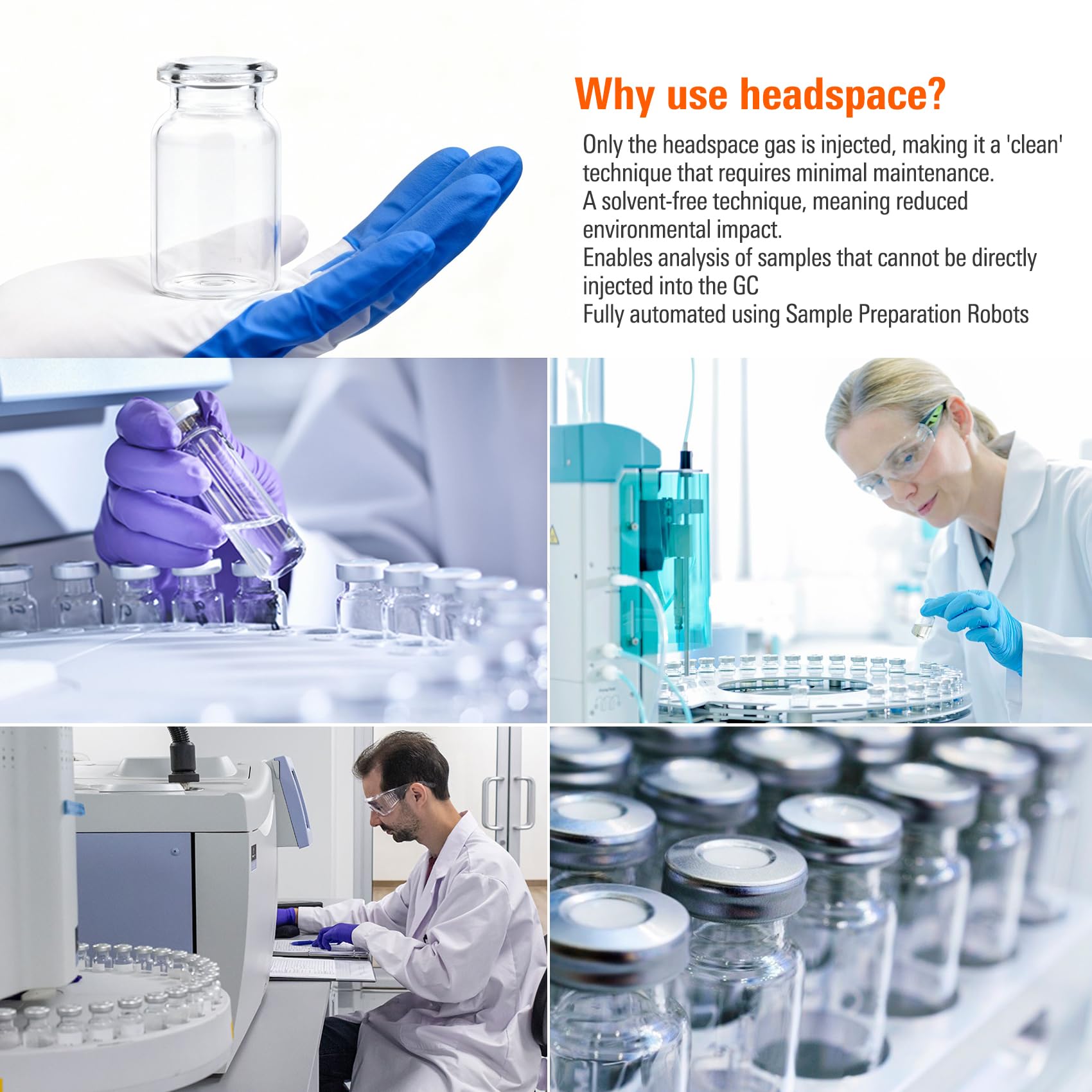 10ml Headspace Vials - GC Autosampler -8