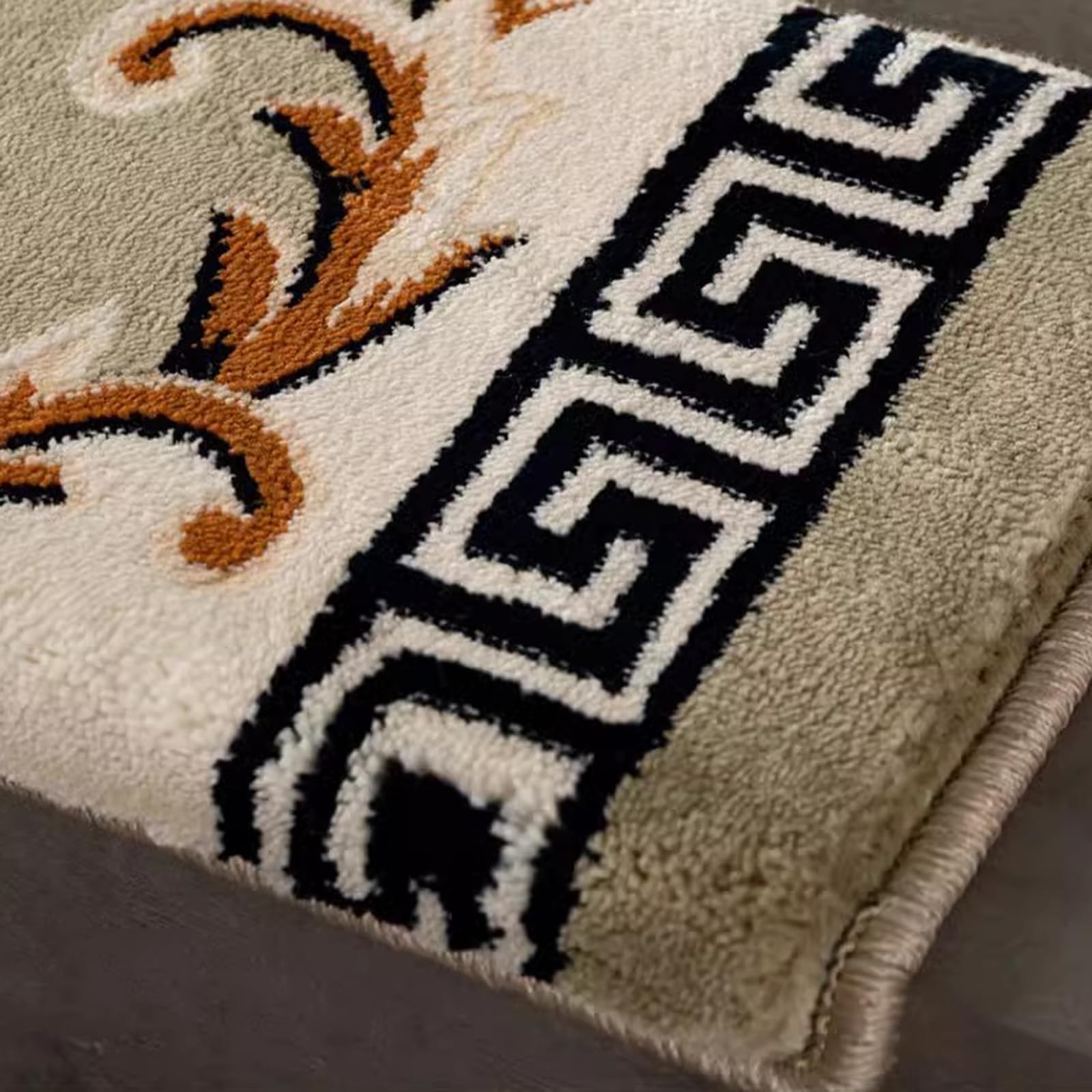 Antypoślizgowy dywan Bullnose schody, odklej i przyklej, do drewnianych schodów, do użytku w pomieszczeniach, wielokolorowe, 100 x 24 cm, bezpieczne i stylowe rozwiązanie bezpieczeństwa schodów