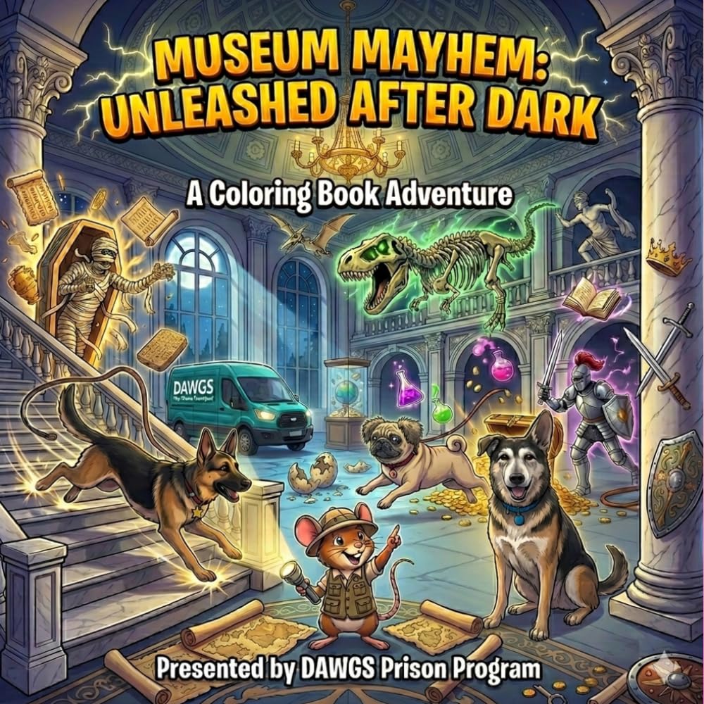 Museum Mayhem: An Unleashed Night in the Museum (DAWGS Prison Program Adventure Series)