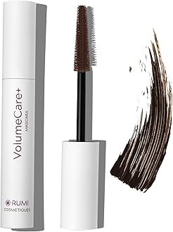 Sponsored Ad - VolumeCare+ Mascara For Mature Women - Extreme Length and Volume 2-in-1 Formula - No Clumps or Flaking, Long-Wearing, Hypoallergenic Mascara For Sensitive Eyes (Dark Brown)