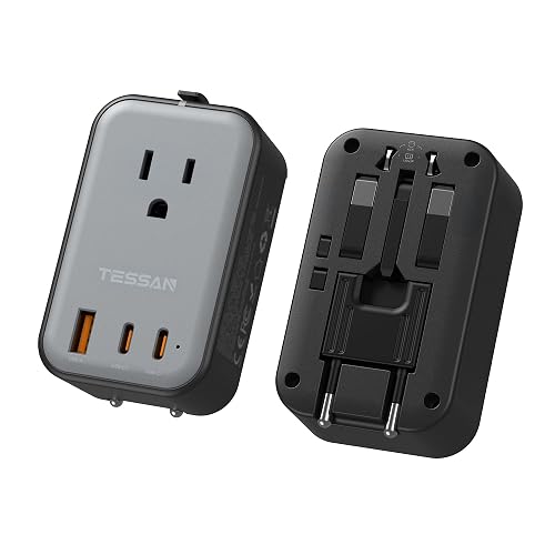 TESSAN Travel Adapter PD 20W Universal Plug Adapter