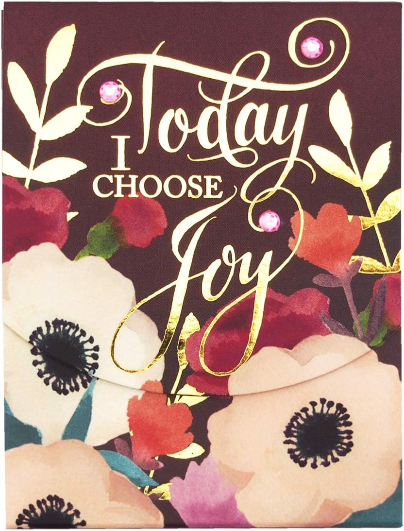 Punch Studio Pocket Note Pad with Pattern Choose Joy (43904)