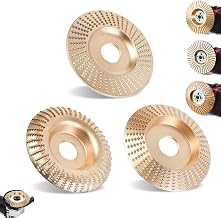 Wood Carving Disc, 4inch Angle Grinder Polishing Pad, Heavy-Duty Wood Carving Disc Set, Tungsten Carbide Sanding Discs,Tungsten Carbide Grinding Wheel Wood Carving,for Polishing Buffing (3Pcs Set)