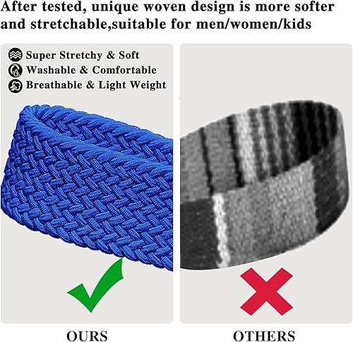 Miniatura 6 de Fishent Llavero elástico para muñeca, trenzados, bonitos cordones de muñeca para llaves, soporte para llavero para mujeres y hombres, llavero para