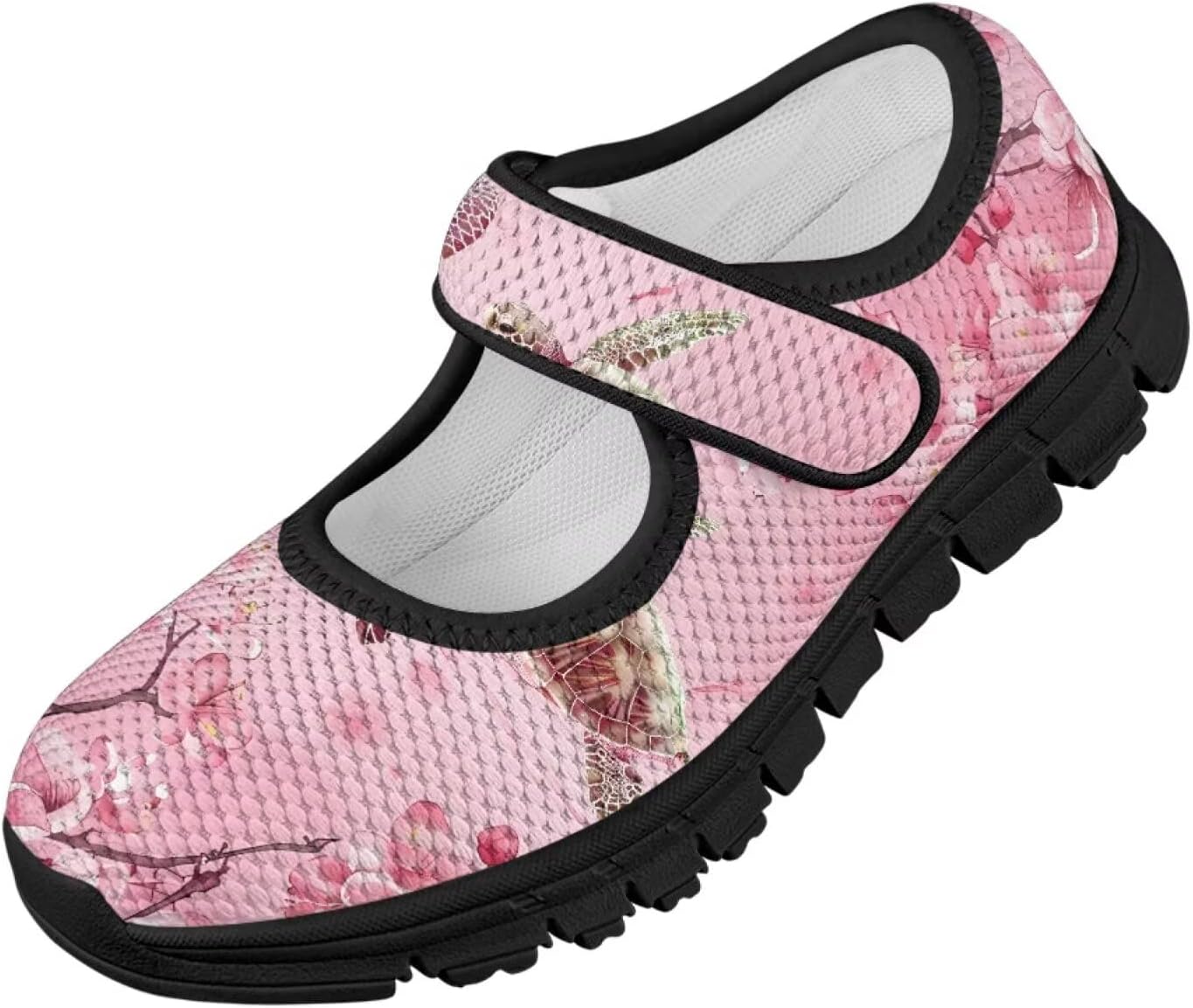 PinUp Angel Girls School Cute Graphic Comfortable Walking Shoes Mary Jane Flats Dress Party Shoes