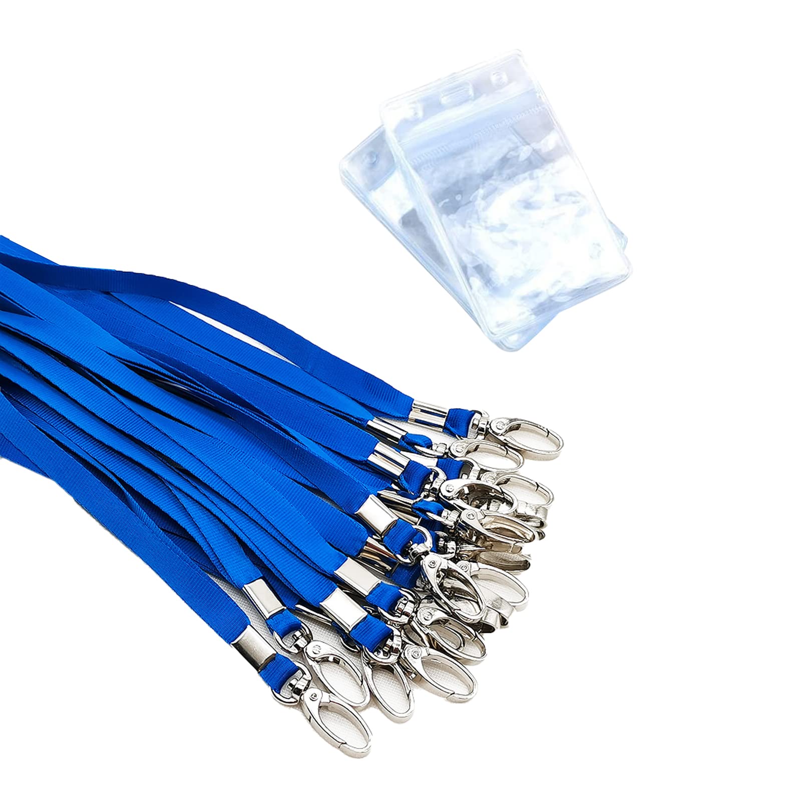 Zonon 2 Set Cordino E Porta Badge Laccio Da Collo Con Porta Carta Impermeabile I - Foto 5