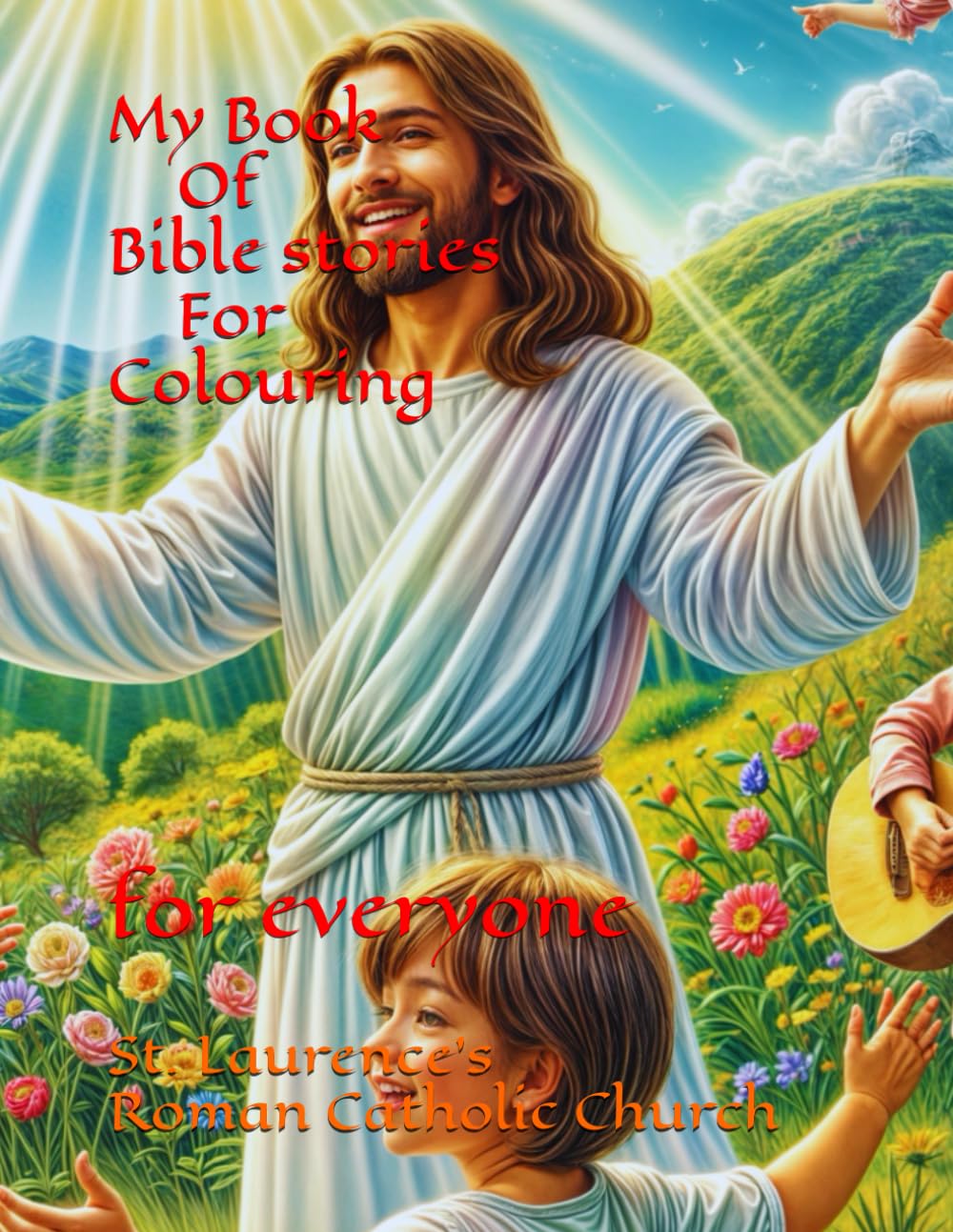 My Book of Bible Stories for Colouring: Christian colouring book