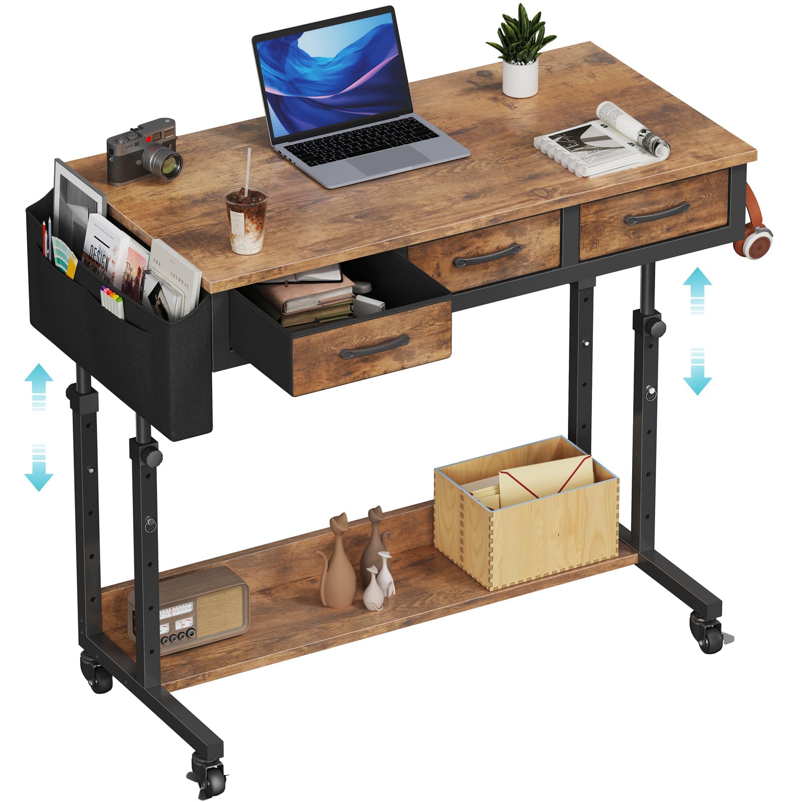 WINAZ Rolling Standing Desk