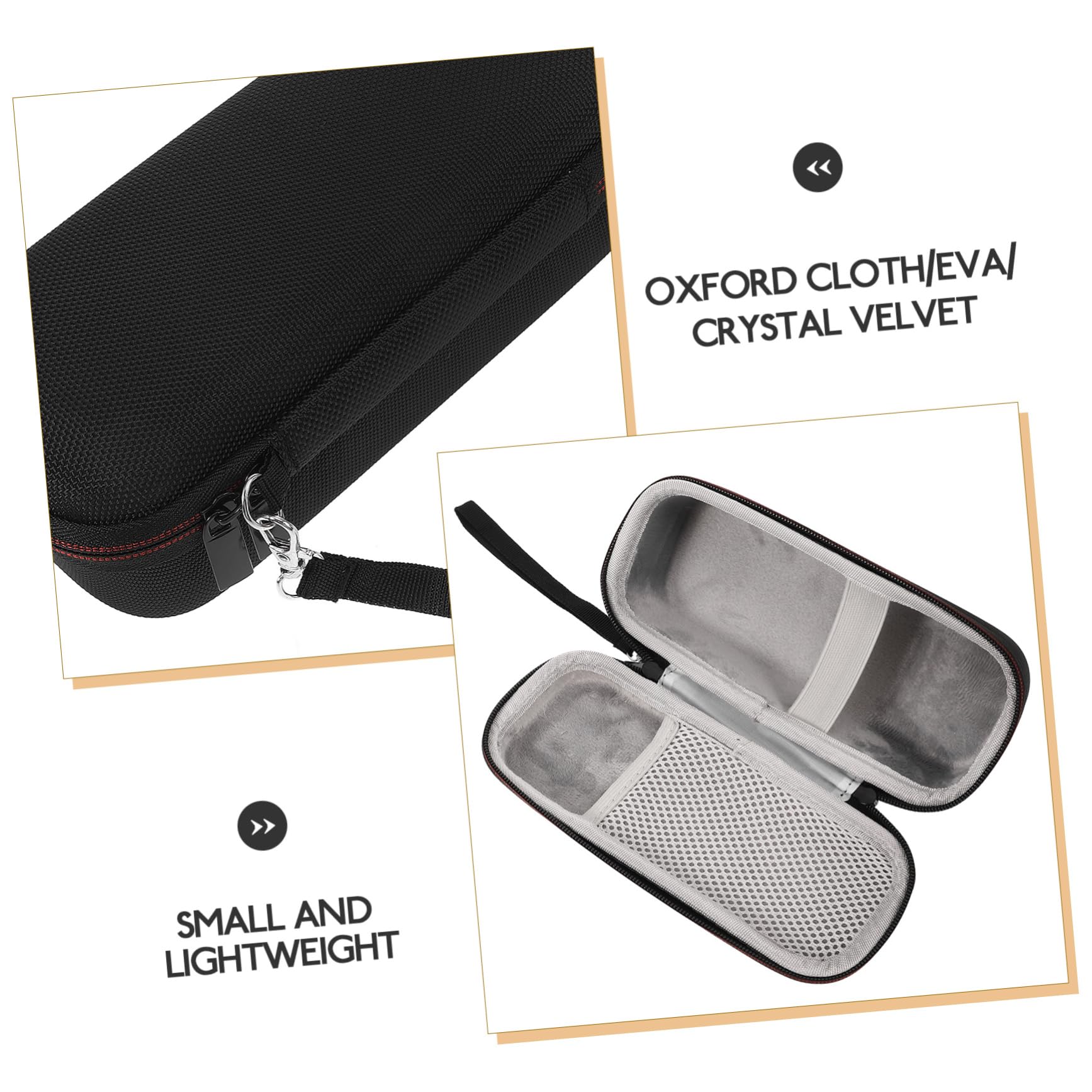 Healeved 5pièces Étui De Voyage pour Brosse à Dents Électrique Pochette Imperméable Et Anti-poussière Rangement Pratique pour Accessoires De Brossage Lors De Déplacements