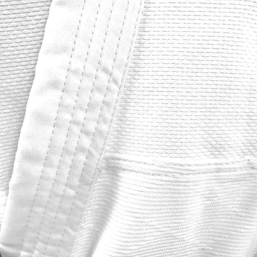 Mizuno Kimono de Judo para Niños Kodomo Plus 350gr, Blanco con Cinturón