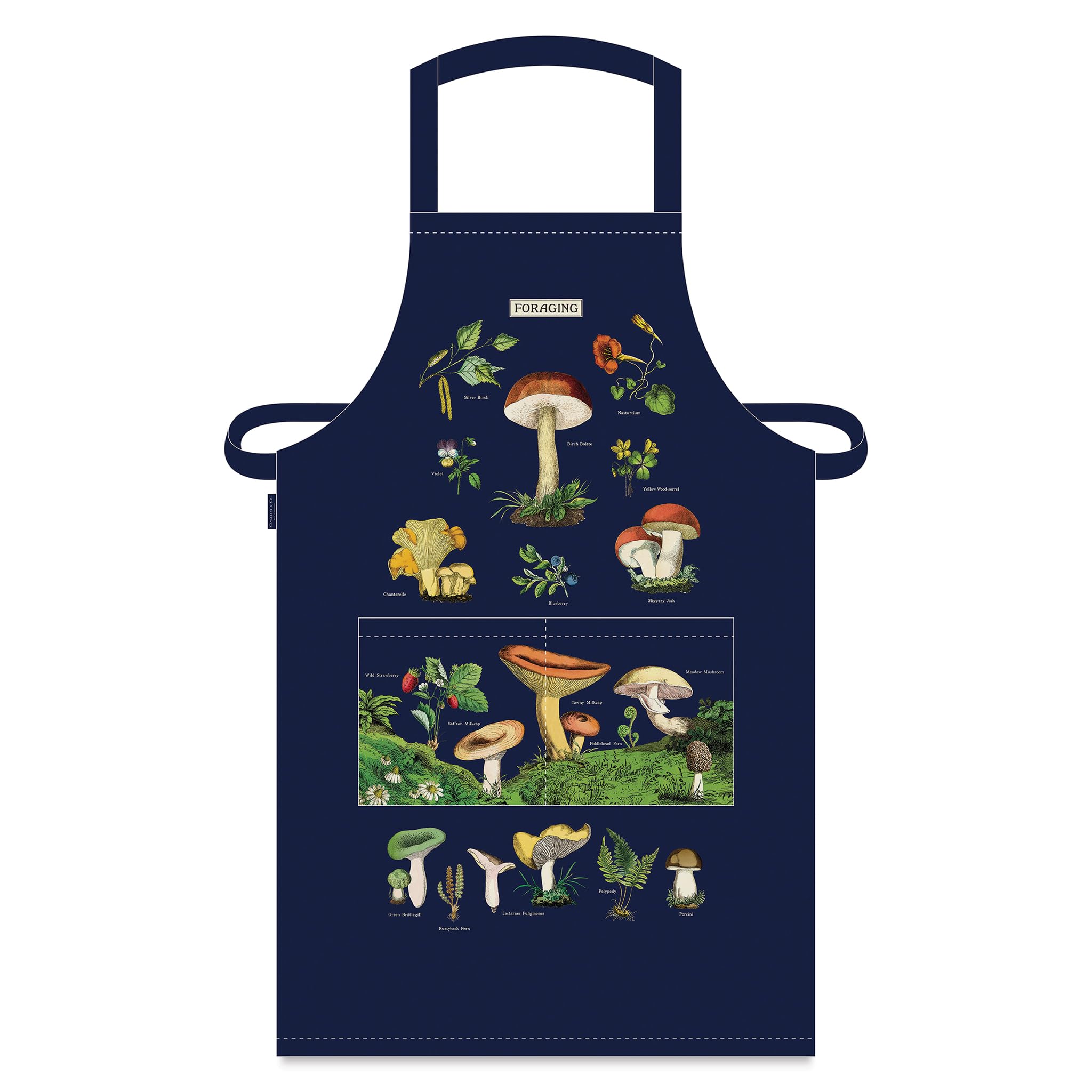 Cavallini & Co. Foraging Vintage Apron, Multi, One Size Fits All