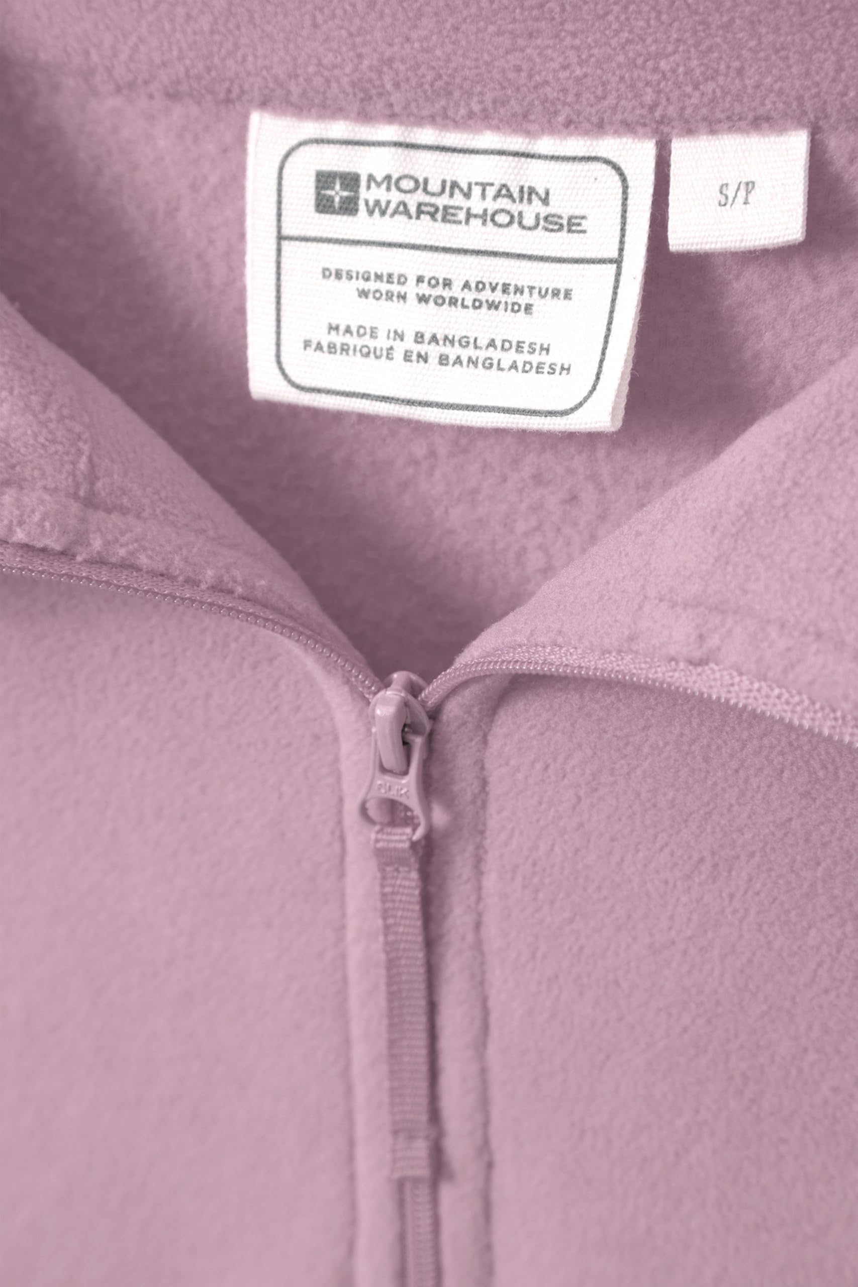 Mountain Warehouse Camber Half Zip Women's Fleece - Lightweight, Warm & Cosy Half Zip Sweatshirt - Best for Spring Summer, Camping, Outdoors, Travelling & Hiking — view 6