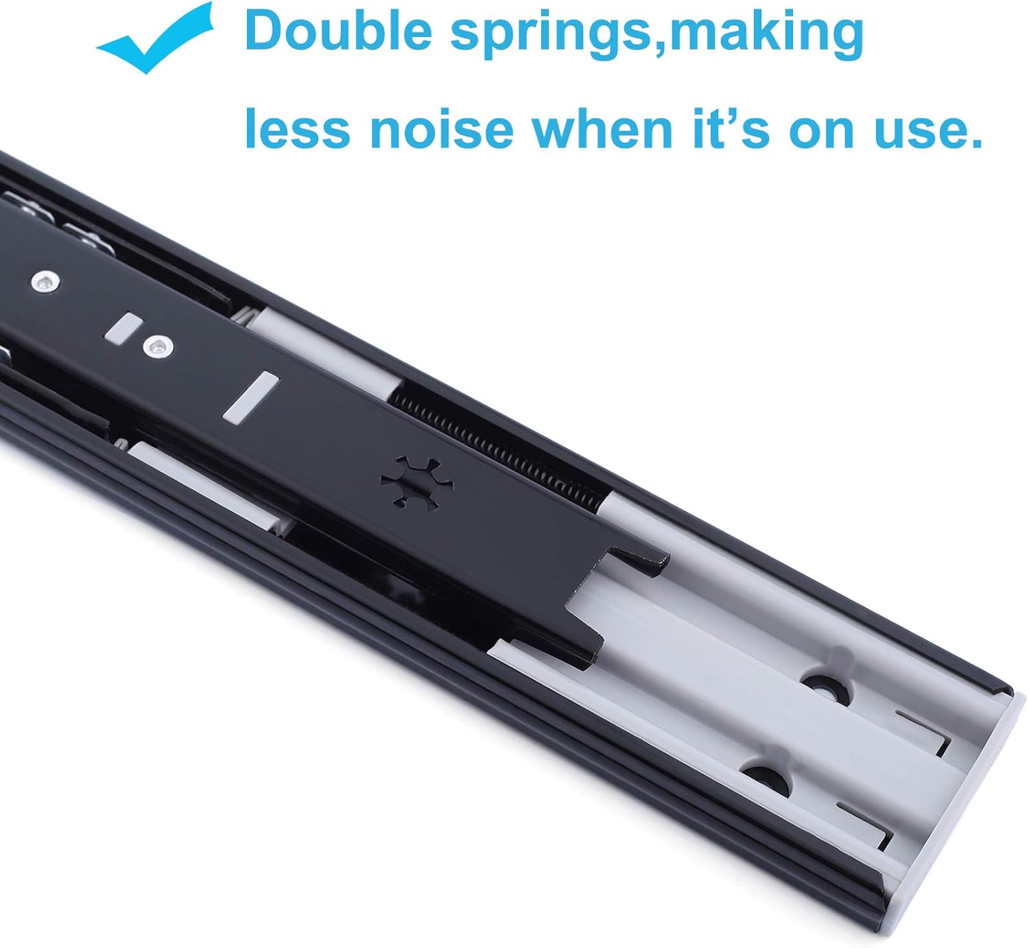 Frее Shірріng 🛒 6 Pair of 12 Inch Hardware Soft Close Full Extension Side Mount Ball Bearing Sliding Black Drawer Slides Lіmіtеd Dіѕсоunt 6 Pair of 12 Inch Hardware Soft Close Full Extension Side Mount Ball Bearing Sliding Black Drawer Slides