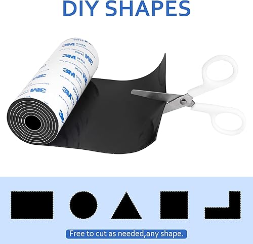 Miniatura 3 de VOCOMO Almohadillas de fieltro para muebles, tiras de fieltro con respaldo adhesivo, almohadillas de fieltro cortables para silla, protectores de