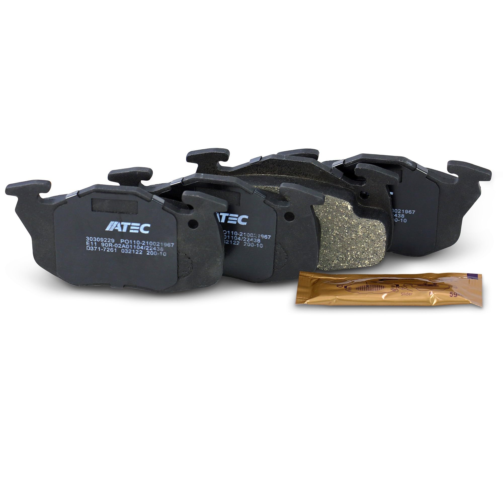 ATEC Germany Kit de frein avant avec disques Ø 247 mm ventilés + plaquettes | Compatible avec: CITROËN SAXO, PEUGEOT 106 I, 106 II, 106 Van II Kasten/Schrägheck