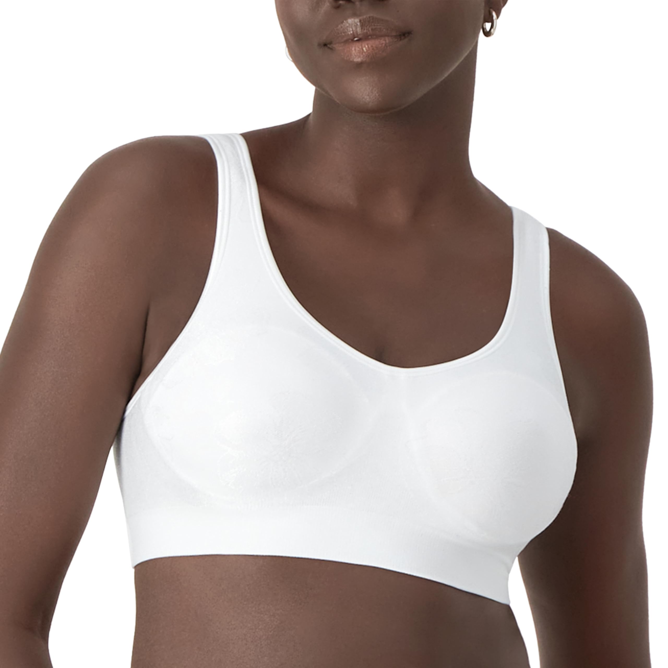 Women's Comfort Revolution Wireless Bra, ComfortFlex Fit Full-Coverage Bra, DF3488