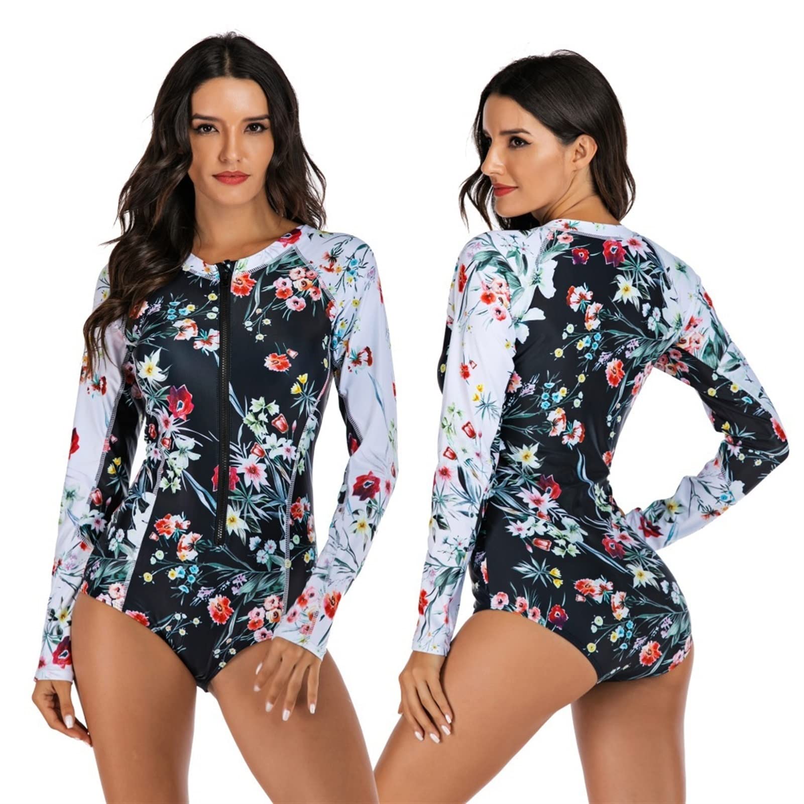 Women's Rash Guard Long Sleeve Swimsuit Boyshort One Piece Bathing Suit Upf 50 Zipper Surfing Swimwear 7b5af27c 28c7 43fe Bfd1 C17ec7ef0135.c20f6e4a495130b2cb2d6efe36689c69